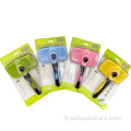 Brosse de toilettage aux cheveux pour animaux de compagnie avec des perles collantes